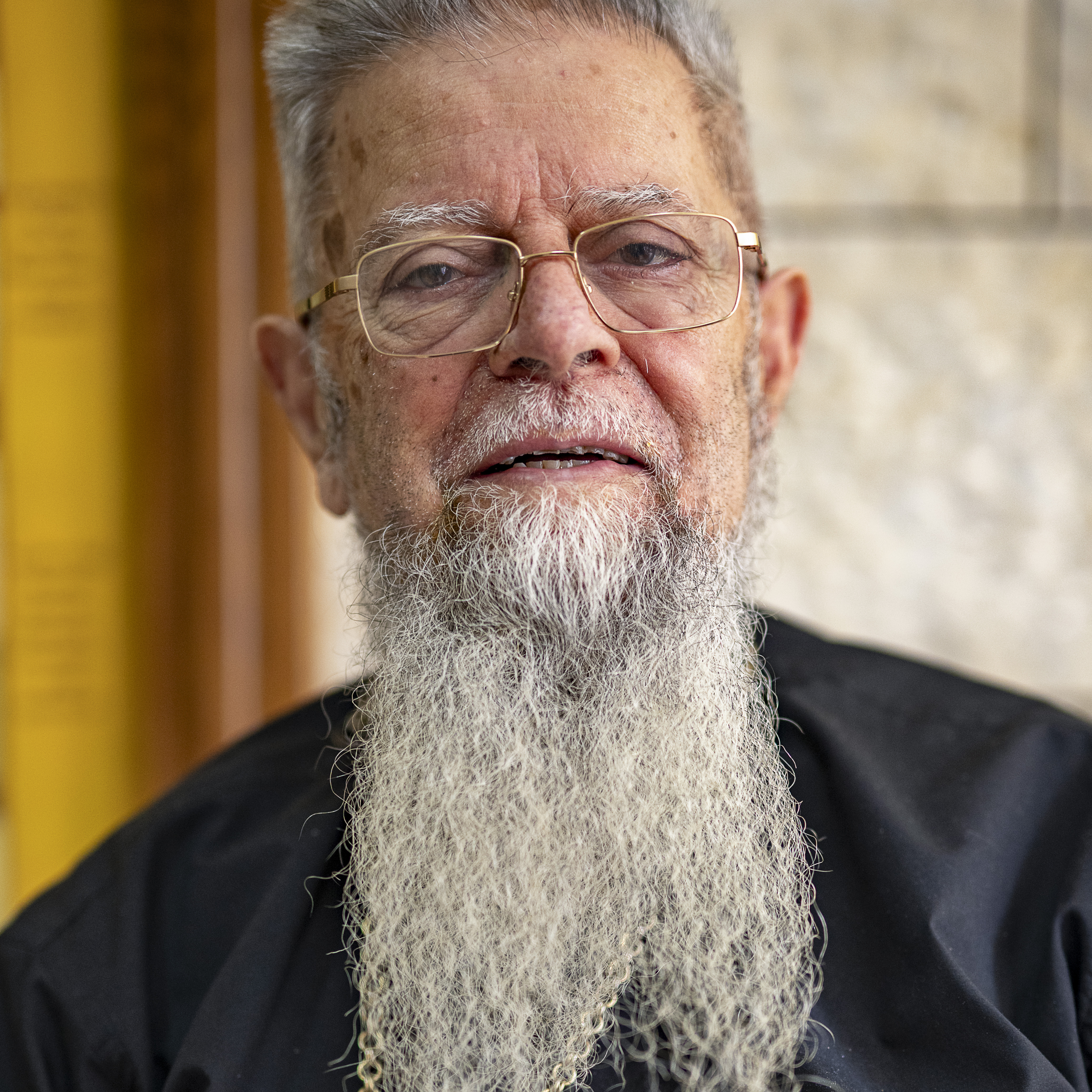 Archbishop Emeritus Elias Chacour at Plymouth Congregational Church UCC - logo